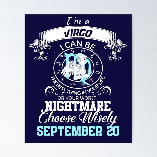 Virgo Zodiac Sign Astrology Horoscope September 19 Birthday Gift