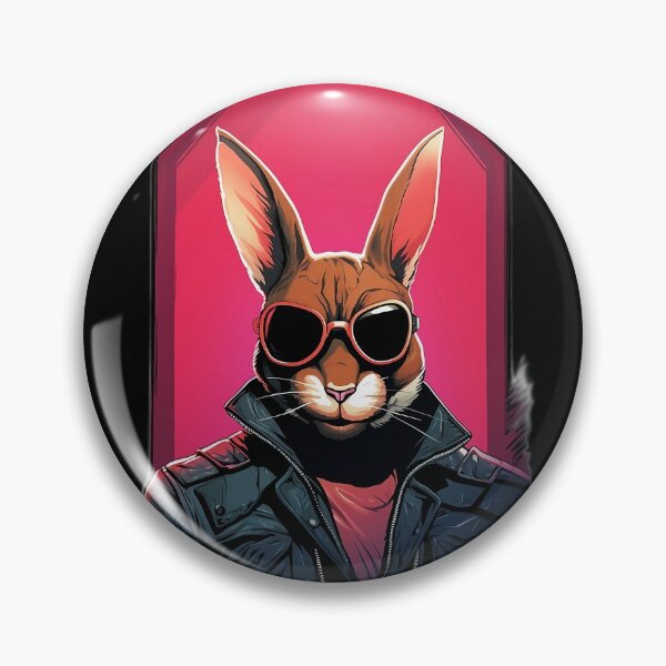 Item preview, Bunnycore Synthwave Portrait designed and sold by MyBunnyverse.