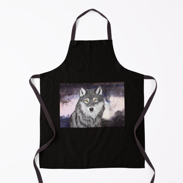 Item preview, Grey wolf in storm designed and sold by Catherine Anicic.