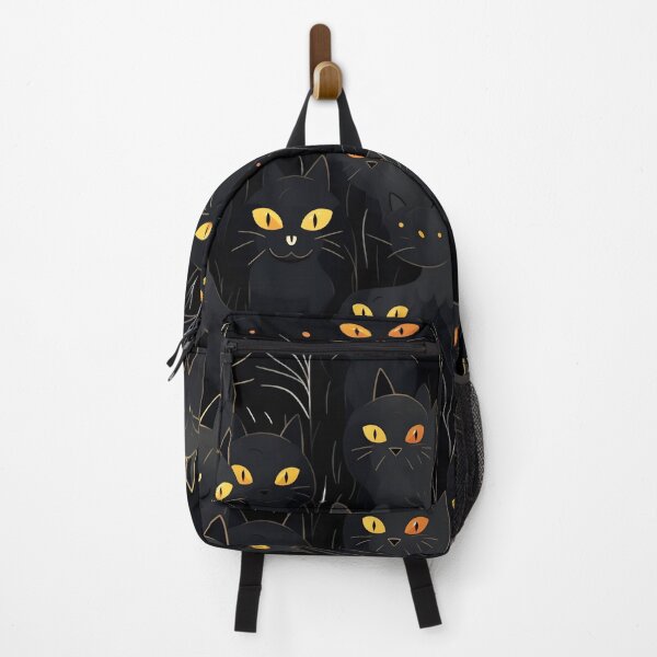Item preview, Enchanting Black Cat Graphics: Perfect for Spooky Halloween Designs!, Seamless designed and sold by zerocrystal.