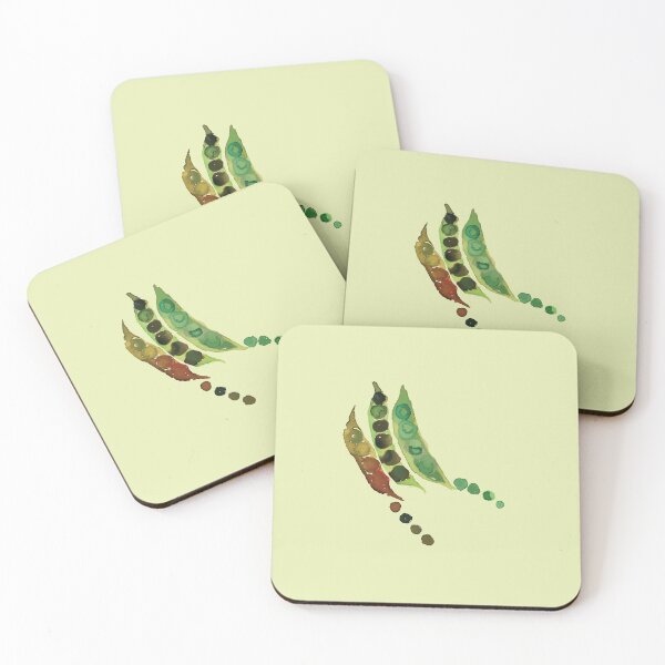 Item preview, Peas Watercolor Art Print designed and sold by Sammy Roh.