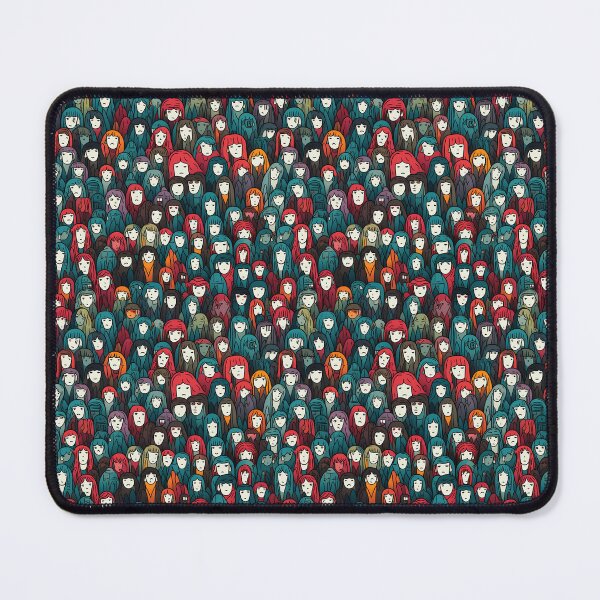 Item preview, Empathy Social Anxiety Introversion seamless designed and sold by Piyakan.