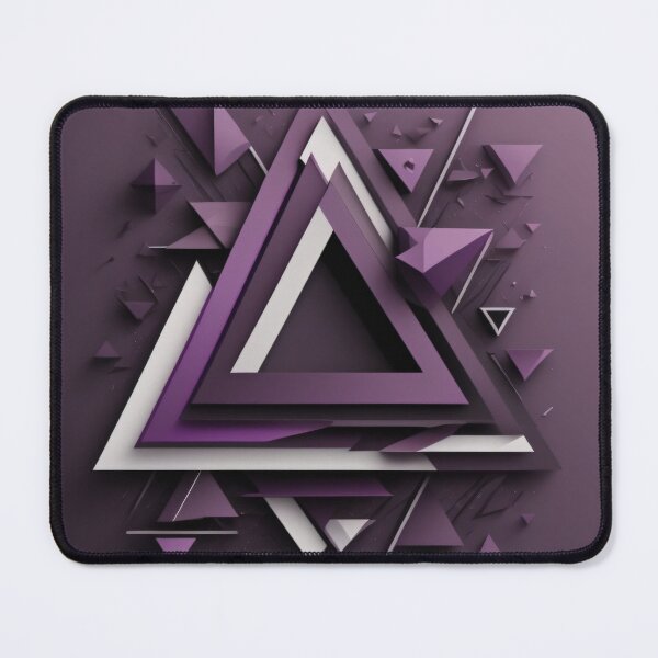 Item preview, triangle abstract  designed and sold by MonsteroseArt.