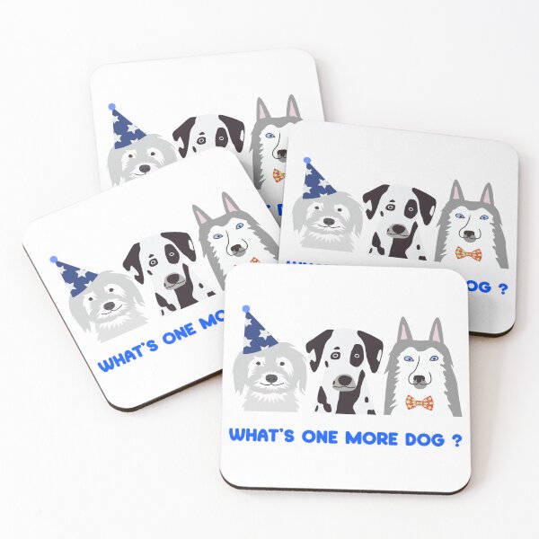 Item preview, Group Of Dogs - What's One More Dog ? designed and sold by Allomensiaa.