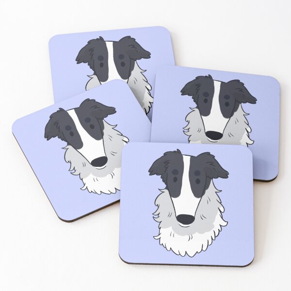 Item preview, Cute Borzoi dog face designed and sold by Yaragold.