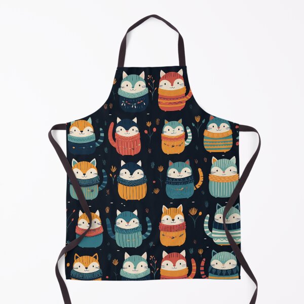 Item preview, Adorable Cats in Sweaters: Cozy & Cute Design designed and sold by TheFrenchVegan.