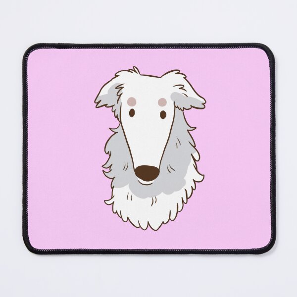 Item preview, Cute Borzoi dog face designed and sold by Yaragold.