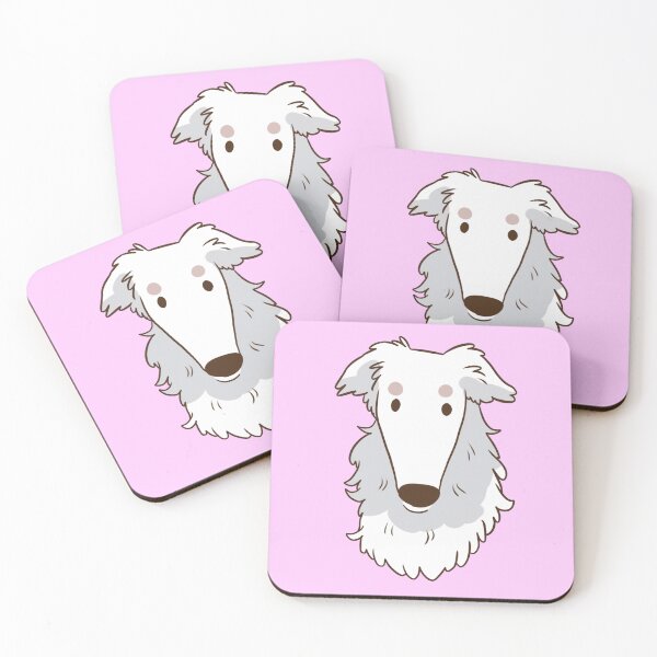 Item preview, Cute Borzoi dog face designed and sold by Yaragold.