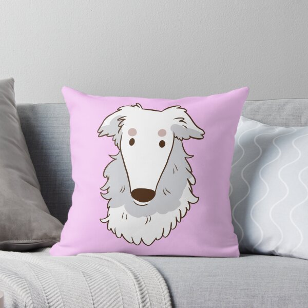 Item preview, Cute Borzoi dog face designed and sold by Yaragold.