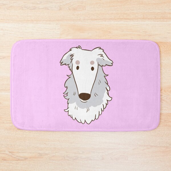 Item preview, Cute Borzoi dog face designed and sold by Yaragold.