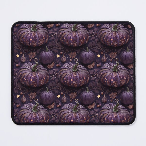 Item preview, Starry Night Purple Pumpkin Patch Design designed and sold by ElLocoMus.