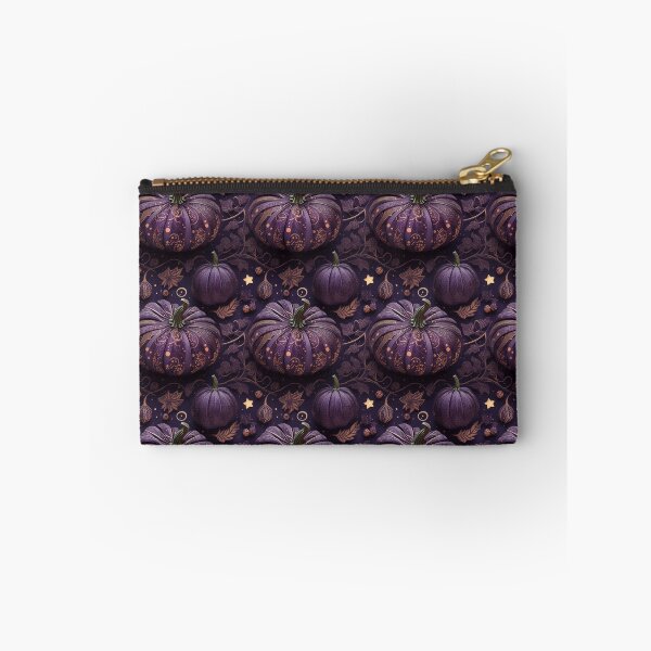 Item preview, Starry Night Purple Pumpkin Patch Design designed and sold by ElLocoMus.