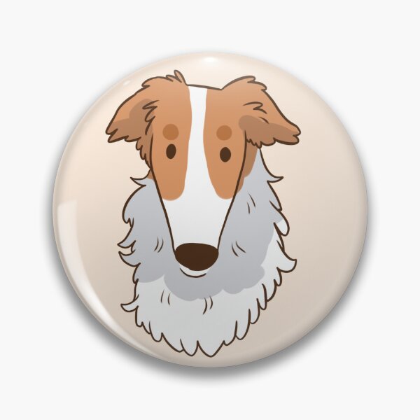 Item preview, Cute Borzoi dog face designed and sold by Yaragold.
