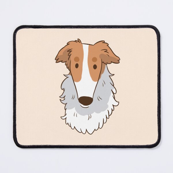Item preview, Cute Borzoi dog face designed and sold by Yaragold.