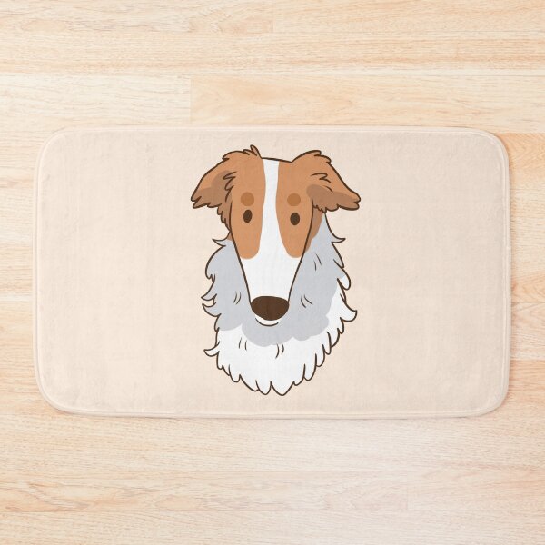 Item preview, Cute Borzoi dog face designed and sold by Yaragold.