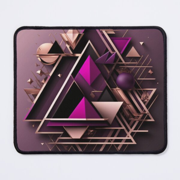 Item preview, Triangle abstract  designed and sold by MonsteroseArt.