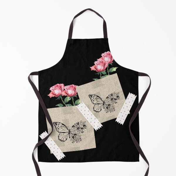 Item preview, Butterfly printed on a magazine and roses designed and sold by Joman-art.