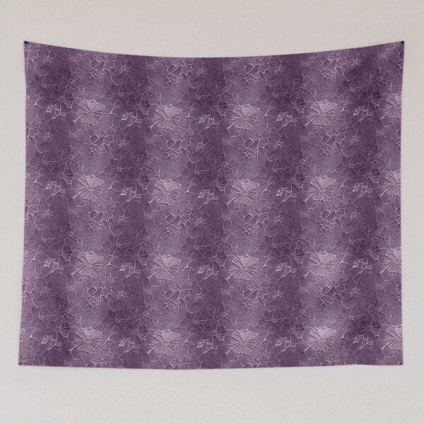 Item preview, Purple Spider Web Patch Design designed and sold by ElLocoMus.