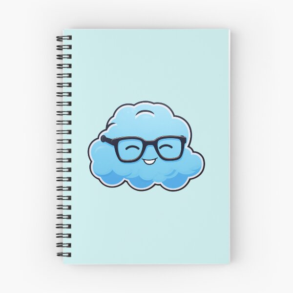 Item preview, Fun cloud wearing glasses designed and sold by vialgames.