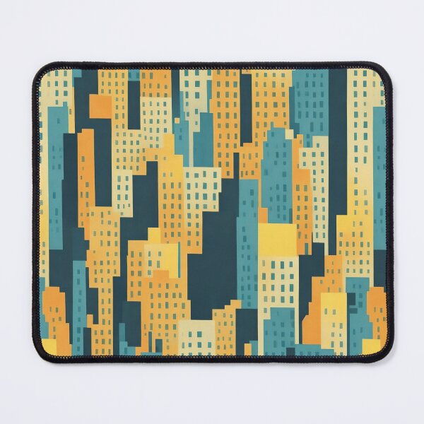 Item preview, Urban life pattern, skyscrapers, cityscapes designed and sold by CoolPixels.