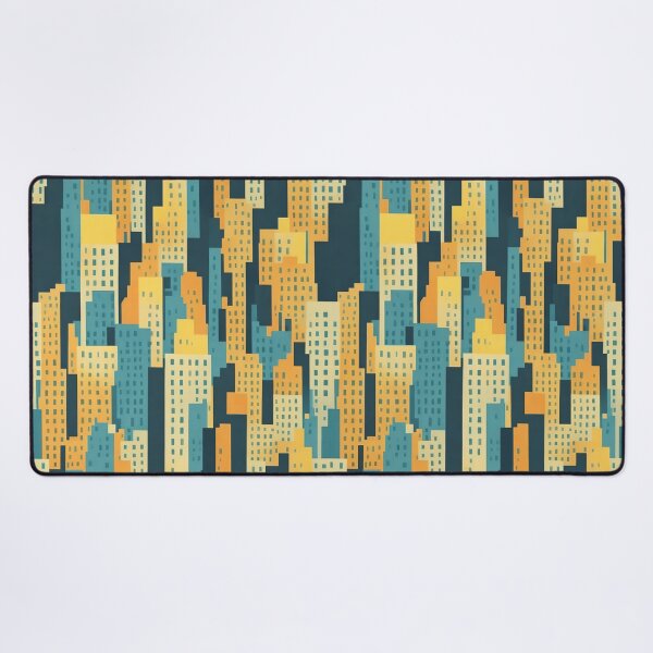 Item preview, Urban life pattern, skyscrapers, cityscapes designed and sold by CoolPixels.