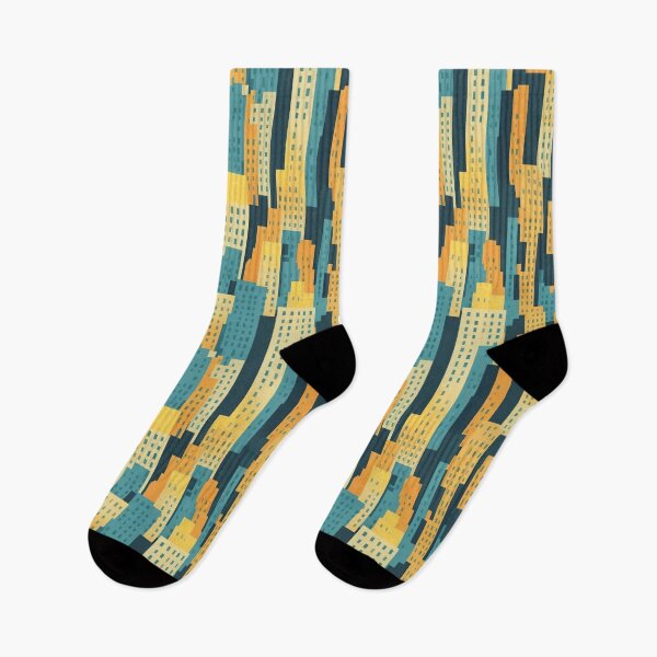 Item preview, Urban life pattern, skyscrapers, cityscapes designed and sold by CoolPixels.