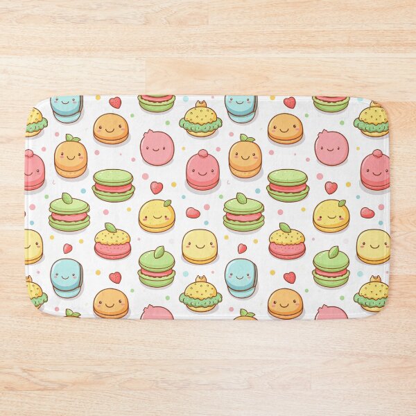 Item preview, cute macaron seamless designed and sold by NatthyDesign.