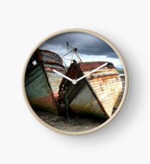 Abandoned Boats Clock