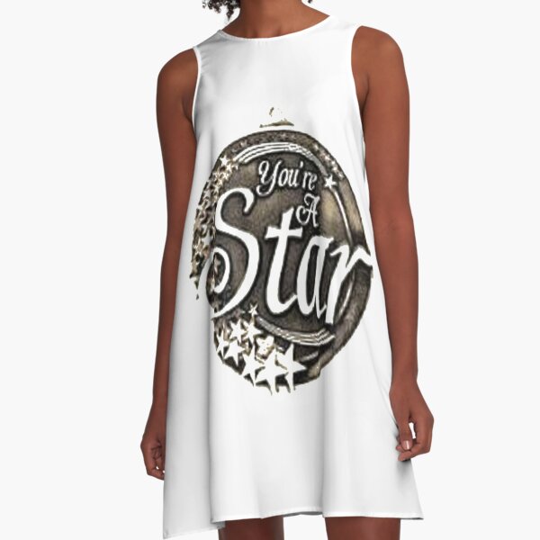 You are a star medal A-Line Dress