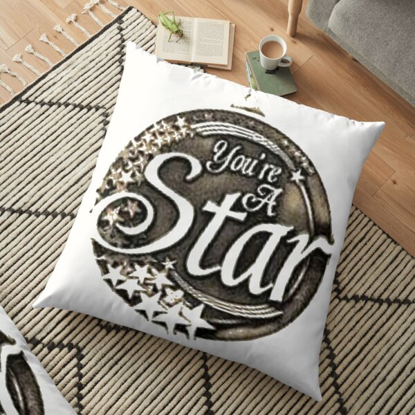You are a star medal Floor Pillow