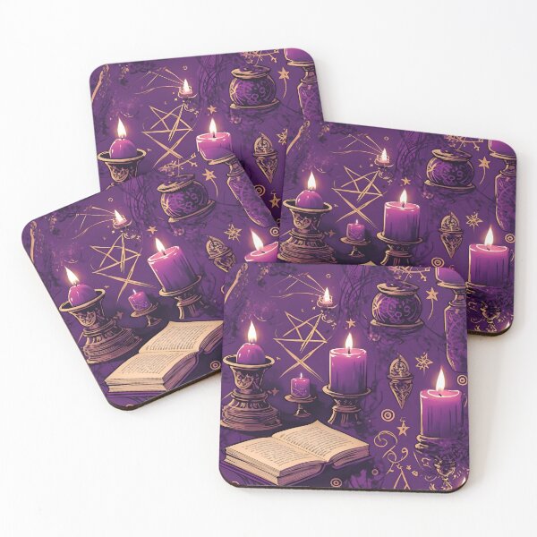 Item preview, Magic Purple Mystical Spellbook Patch Design designed and sold by ElLocoMus.