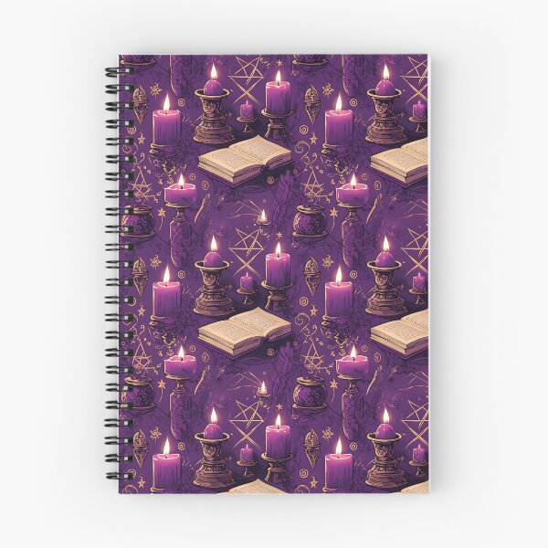 Item preview, Magic Purple Mystical Spellbook Patch Design designed and sold by ElLocoMus.