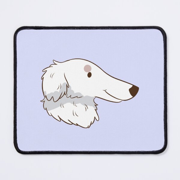 Item preview, Cute Borzoi dog face designed and sold by Yaragold.