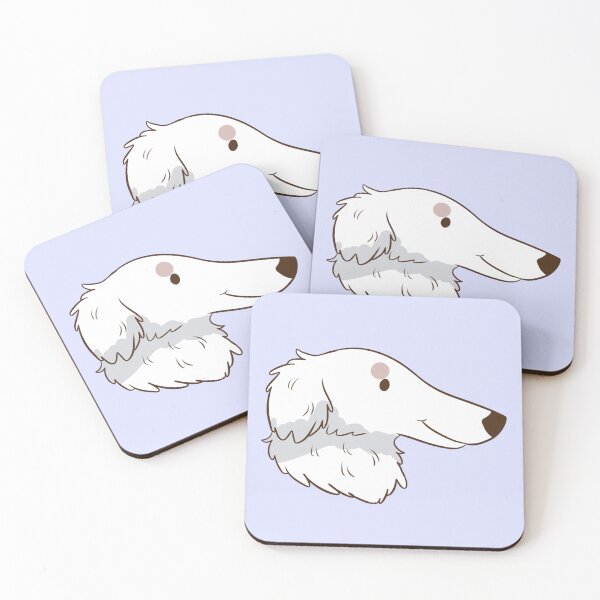Item preview, Cute Borzoi dog face designed and sold by Yaragold.