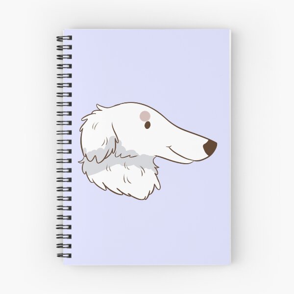 Item preview, Cute Borzoi dog face designed and sold by Yaragold.