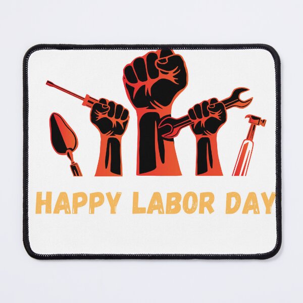 Item preview, HAPPY LABOR DAY RISING HAND CLASSIC T SHIRT designed and sold by sangram9337.