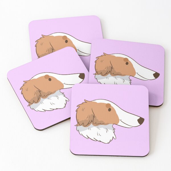 Item preview, Cute Borzoi dog face designed and sold by Yaragold.