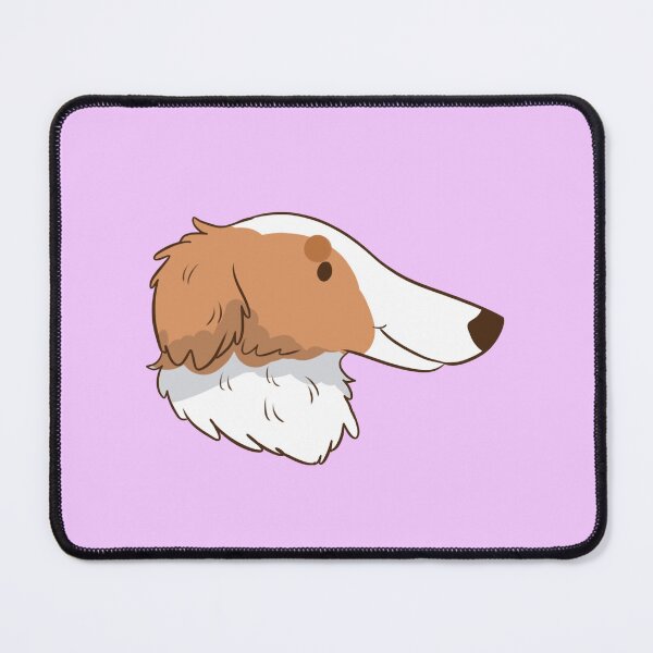 Item preview, Cute Borzoi dog face designed and sold by Yaragold.
