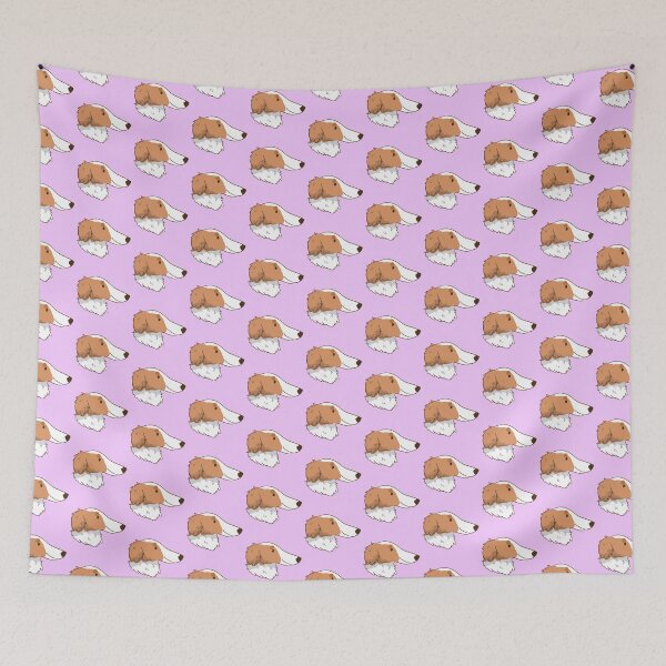 Item preview, Cute Borzoi dog face designed and sold by Yaragold.