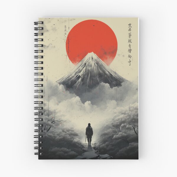 Item preview, Retro Japanese Poster Art - Mount Fuji Inspired designed and sold by AeonAcademy.