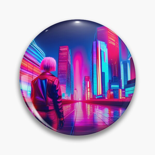 Item preview, Stranger In A Cyber City designed and sold by Ink Art Design.