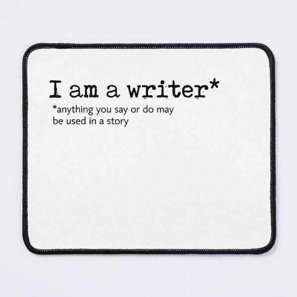 Item preview, i am a writer book aesthetic designed and sold by stickersxbecca.