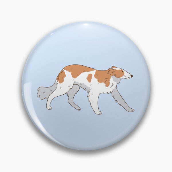 Item preview, Cute Borzoi dog  designed and sold by Yaragold.