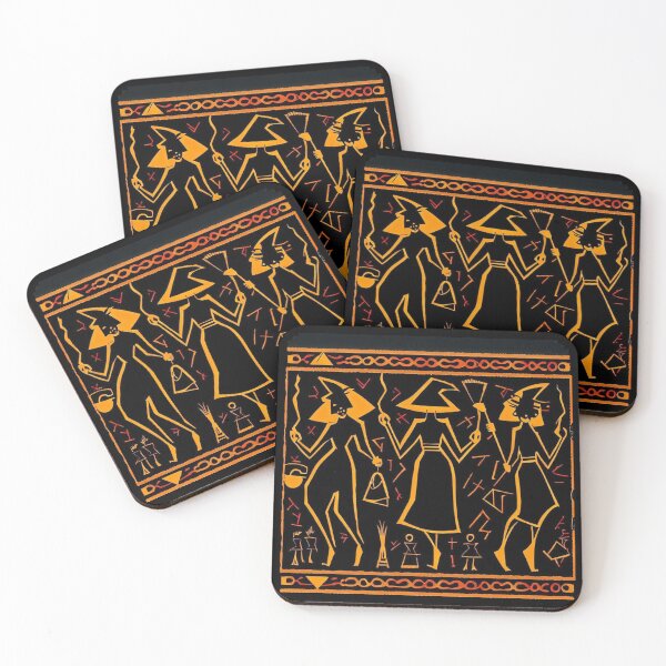 Item preview, Egyptian Witches Halloween 4 designed and sold by CrankyOldDude.