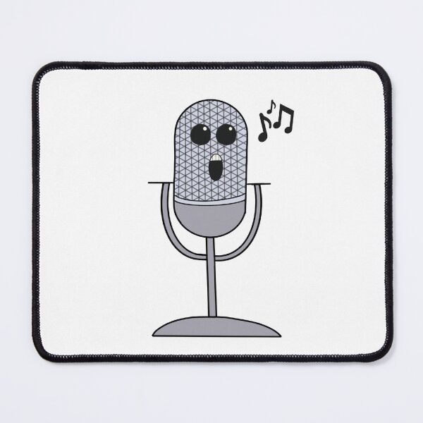 Item preview, Kawaii Microphone sings designed and sold by Bizzybeebolly.