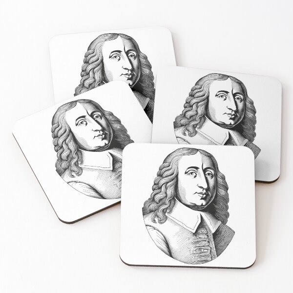 Item preview, Portrait of Blaise Pascal French mathematician designed and sold by NTGUILTY.