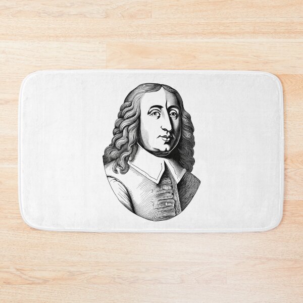 Item preview, Portrait of Blaise Pascal French mathematician designed and sold by NTGUILTY.