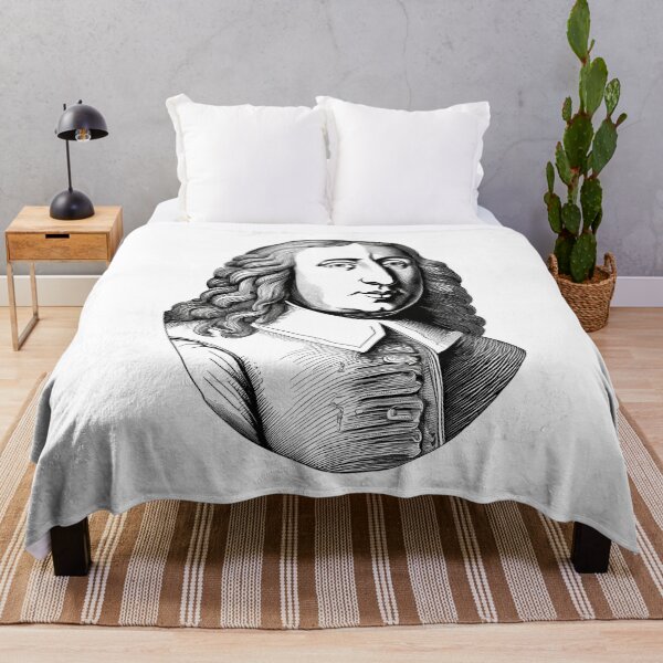 Item preview, Portrait of Blaise Pascal French mathematician designed and sold by NTGUILTY.