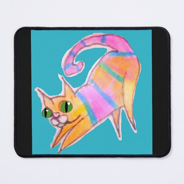Item preview, Tim's striped cat designed and sold by FiftyEpiphanies.