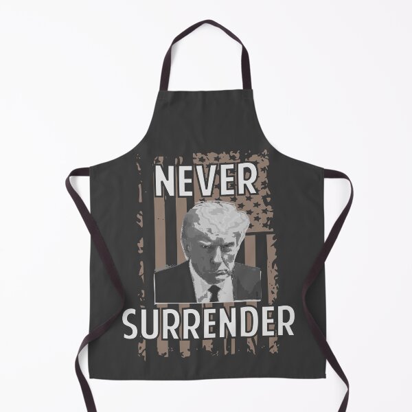 Item preview, Trump never surrender mug shot designed and sold by Colorfulman.